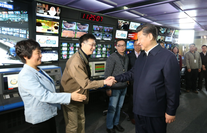 2019年1月25日，十九屆中央政治局在人民日報社就全媒體時代和媒體融合發(fā)展舉行第十二次集體學習。習近平總書記主持學習并發(fā)表重要講話。