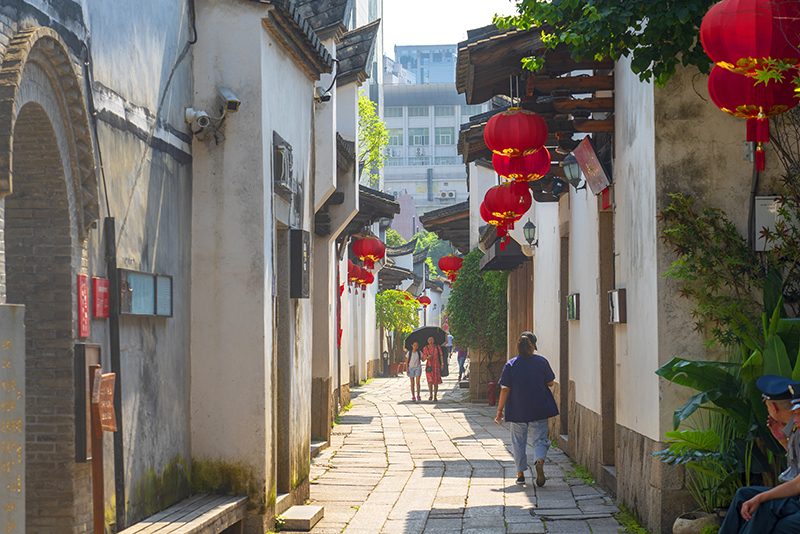 2019年6月28日，福州，三坊七巷風(fēng)光。